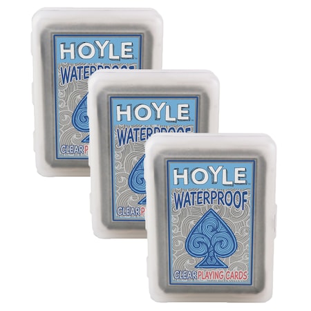 Hoyle Waterproof Playing Cards, PK3 1036729